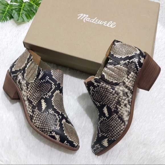 Madewell Shoes - Madewell Sonia Low Leather Chelsea Boots Heather